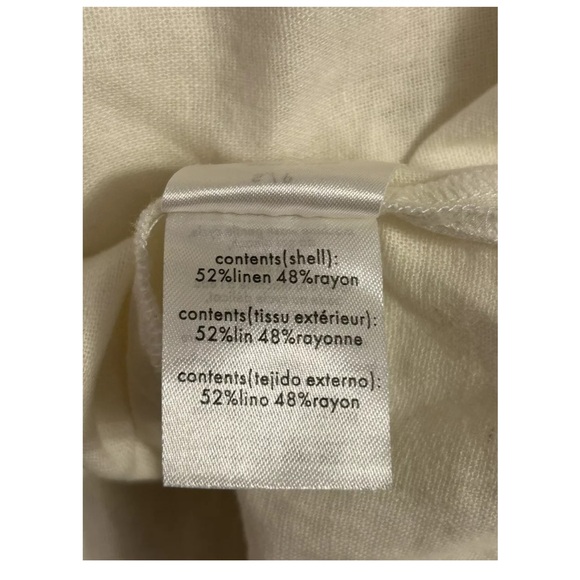 WeWoreWhat Linen Blend Lace Up Caftan Cover-up Revolve dress - Picture 10 of 12